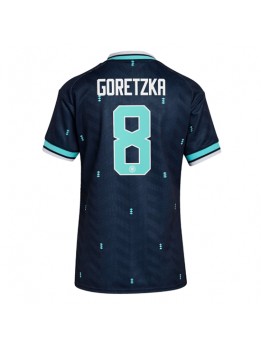 Ženski Nogometna dresi replika Nemčija Leon Goretzka #8 Gostujoči SP 2026 Kratek rokav